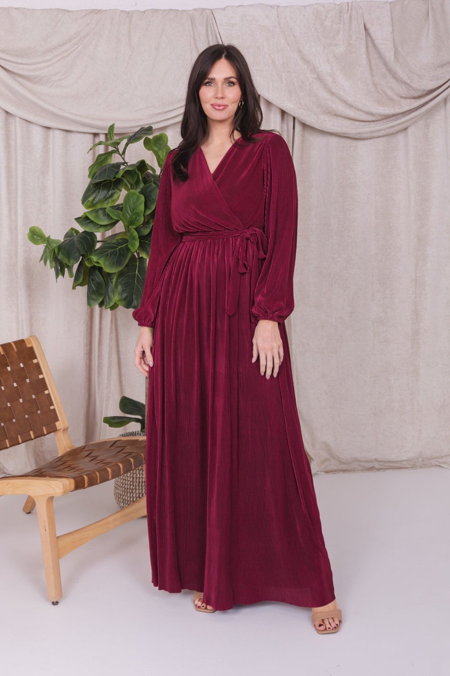 Dresses Mikarose Clothing | The Marilyn In Holly Berry Final Sale