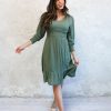 Dresses Spring 2024 | The Cara In Aspen Green