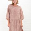 Dresses Mikarose Clothing | The Blake In Pink Wildflower Final Sale