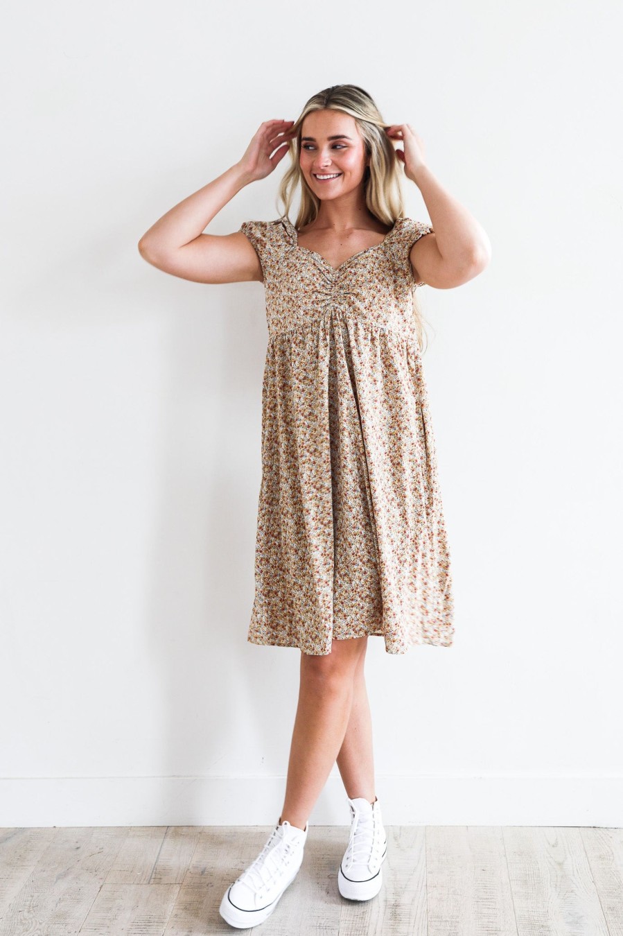 Dresses Mikarose Clothing | The Arizona In Yellow Sunrise Final Sale