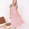 Dresses Mikarose Clothing | The Colby In Pop Of Pink Final Sale