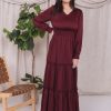 Dresses Mikarose Clothing | The Anastasia In Zinfandel Final Sale