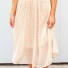 Skirts Mikarose Clothing | Pleated Midi Skirt In Coral Cloud Final Sale