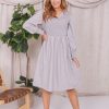 Dresses Mikarose Clothing | The Laree In Chalk Final Sale