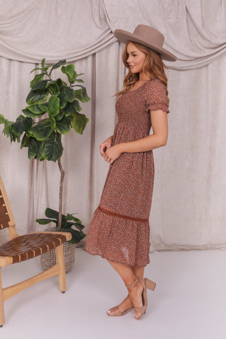 Dresses Mikarose Clothing | The Kerith In Harvest Pumpkin Final Sale