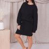 Tops Mikarose Clothing | Oversized Sweater In Black