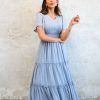 Dresses Spring 2024 | The Taylor In Chambray Blue