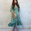 Dresses Spring 2024 | The Charlese In Botanical Green