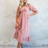 Dresses Spring 2024 | The Bronte In Pink Sand